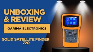 Famous Solid SF 720 digital satellite db Finder || Satellite Meter Unboxing||टीवी वाली छतरी सेटिंग मीटर Profile