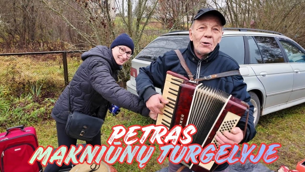 Petras Aleksandravičius Makniūnų turgelyje 2025 11 09