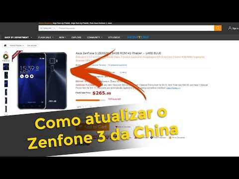 Tutorial: Como atualizar o Zenfone 3 da China ZE520kl e ZE552kl Firmware Asus Zenfone 3 Ze552Kl 2