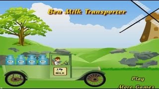 Play Ben 10 Milk Truck - Play Free Games Online screenshot 1