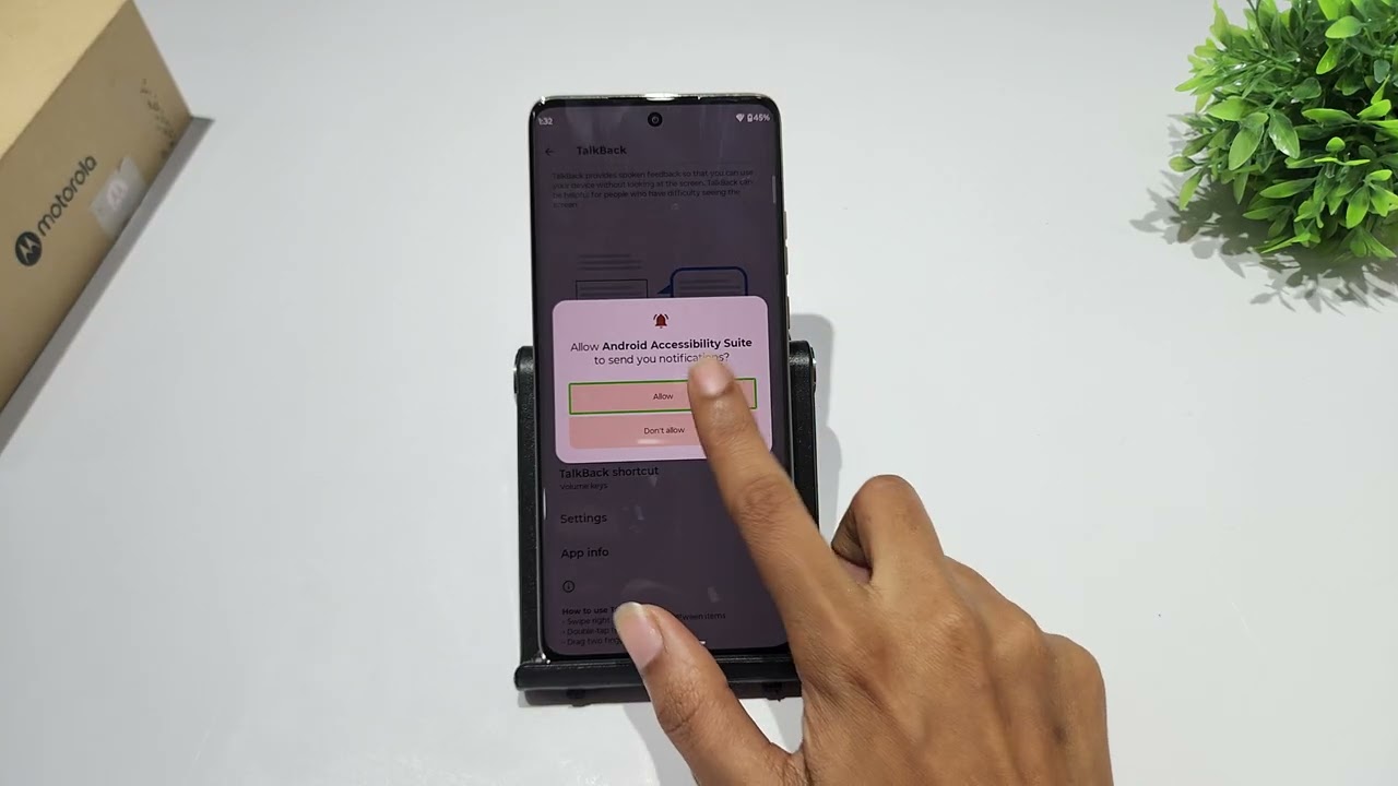 How to remove talk back in Motorola Edge 60 fusion | Motorola Edge 60 me talk back kaise band kare