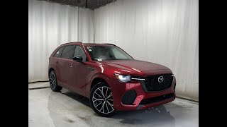 2025 Mazda CX-70 MHEV Signature AWD (SOUL RED CRYSTAL METALLIC - WINDSOR TAN) Review - Park Mazda