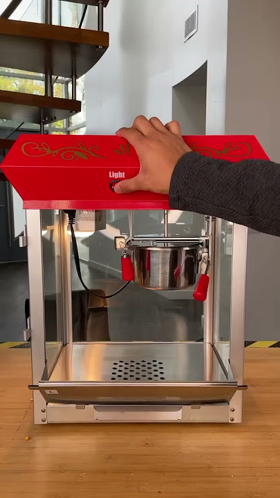 How to Clean Your Popcorn Machine