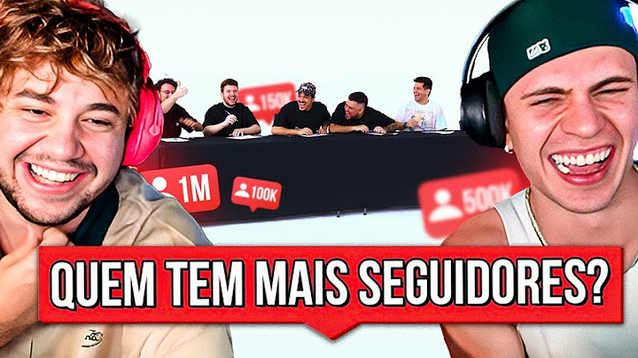 O RANKING: QUEM TEM MAIS SEGUIDORES ft. @LeonardoPicon