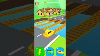 Monster Tractor vs Super Car Race 🔥🚜 | Shape Shifting Funny Gameplay #shorts