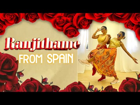 Ranjithame from Spain 🇪🇸 with desi girl, Purnata! #ranjithame #viral #vinathasreeramkumar