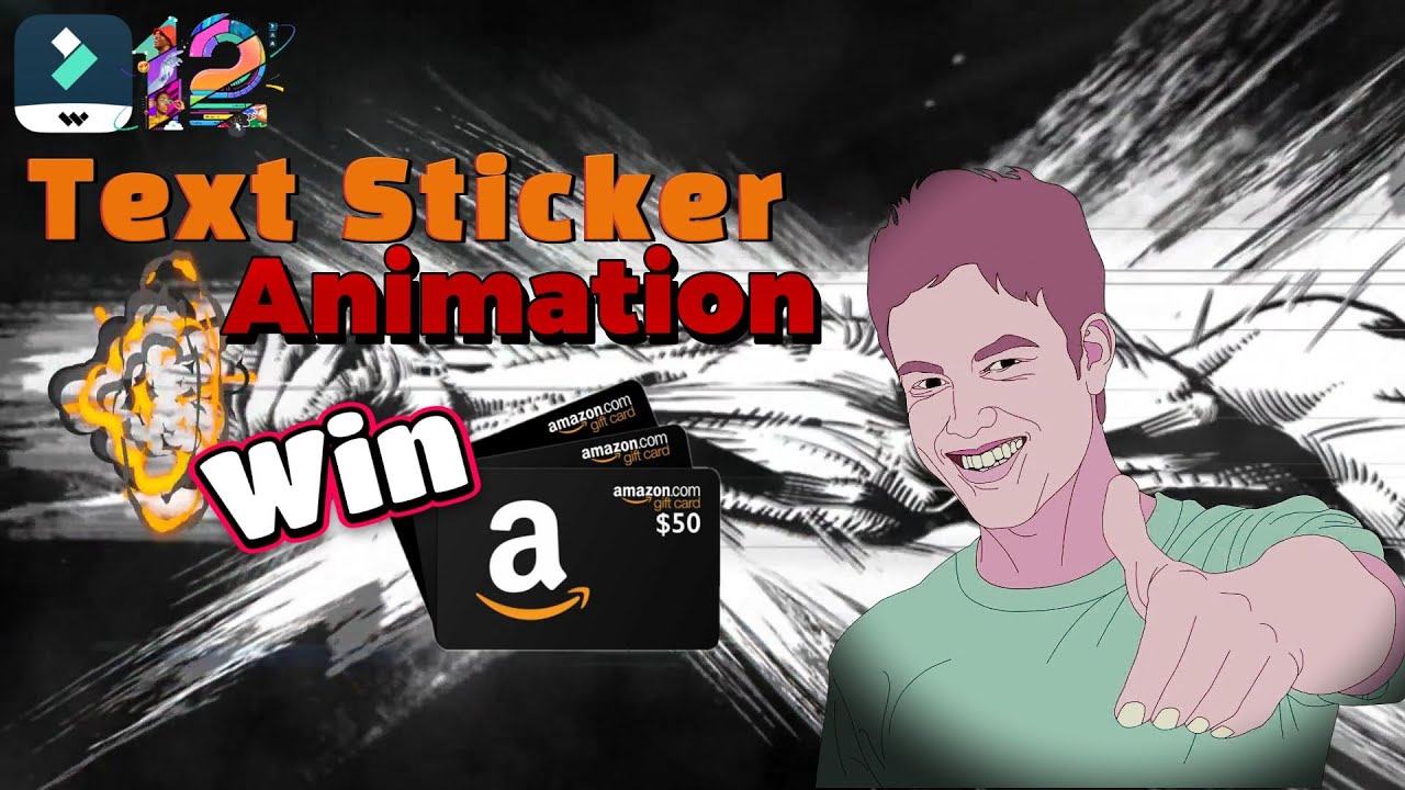 CREATIVE STICKER ANIMATION - MAKE STUNNING INTRO - FILMORA 12
