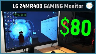 $80 Gaming Monitor LG 24MR400 | 24' IPS 100Hz