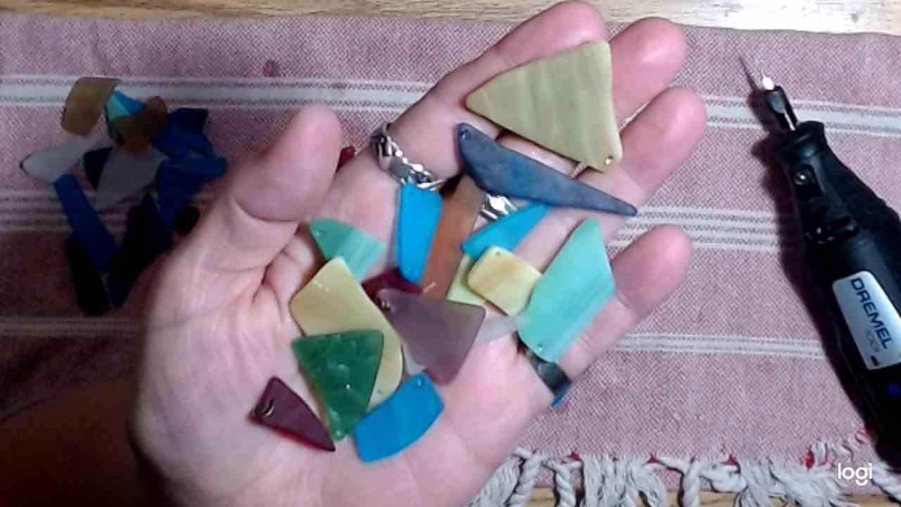 Drilling Holes in Sea Glass, easy and safe method
