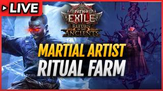 POE 2 0.5🔴RITUAL Farm GOOD? - MARTIAL ARTIST MONK Build for Whirling Assault🔴Path of Exile 2