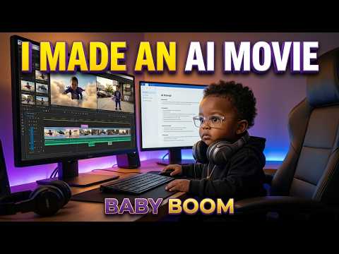 How I Created a Baby Superhero Movie With AI