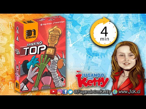 Ranking Top de 31 Minutos en 4 minutos [Juego de Mesa / Cómo se Juega / JcK / Fractal Juegos]