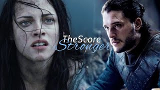 The Score - Stronger (Lyrics) | Multifandom