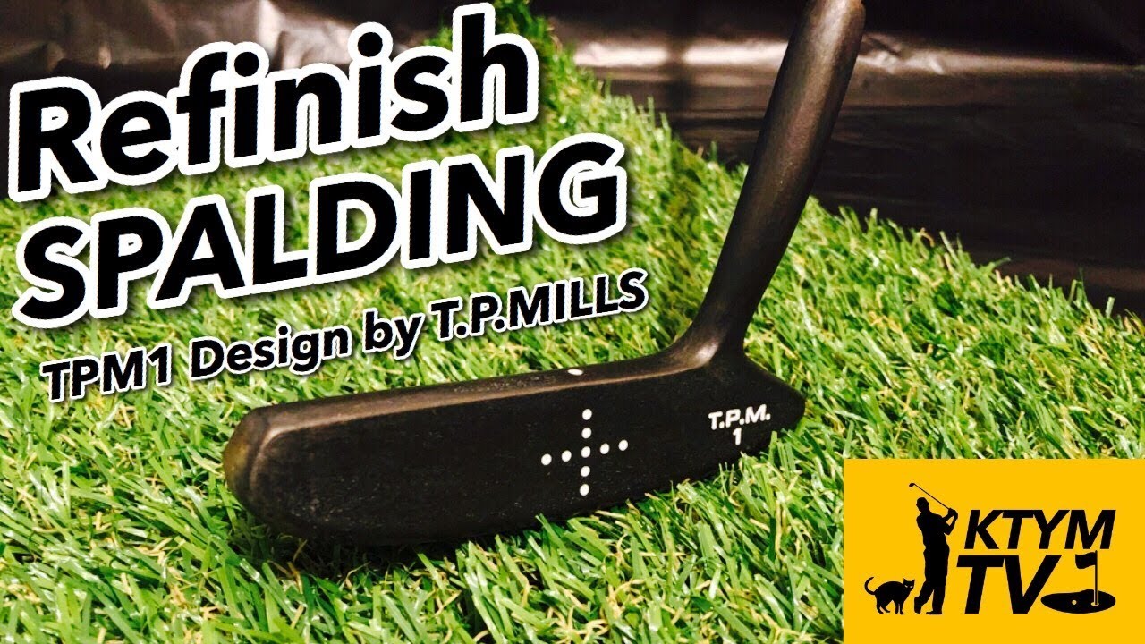 スポルディングパターTPM1リフィニッシュ -Spalding Putter TPM1 T.P.