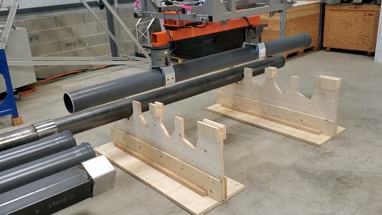 Pick-and-Place of the Fitting Pipes in the Supply Tray