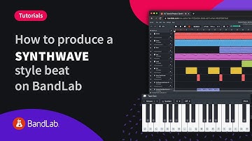 How to produce a synthwave beat using BandLab