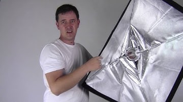 Safe and Fast Softbox with Elinchrom or Bowens Mount for Strobe