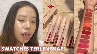WARDAH EXCLUSIVE MATTE LIP CREAM | REVIEW & SWATCHES 05 08 09 14 15 17
