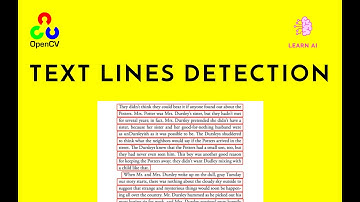 How to detect text lines with OpenCV | Python