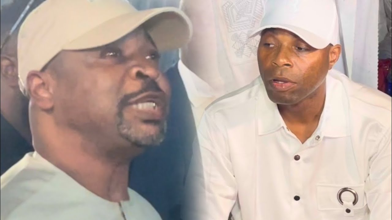 Момент столкновения Mc Oluomo и Sego на K1 De Ultimate New Year All White Fest 5.0