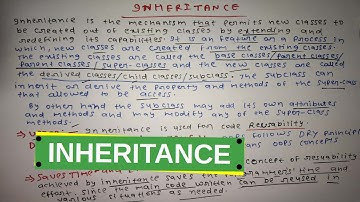 What is Inheritance |Object Oriented Programming |Object Oriented Analysis And Design| CodeWithronny