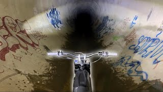 RIDING E-BIKES DOWN HUGE SECRET TUNNEL! by Tallon Pemberton 5,302 views 5 months ago 10 minutes, 3 seconds