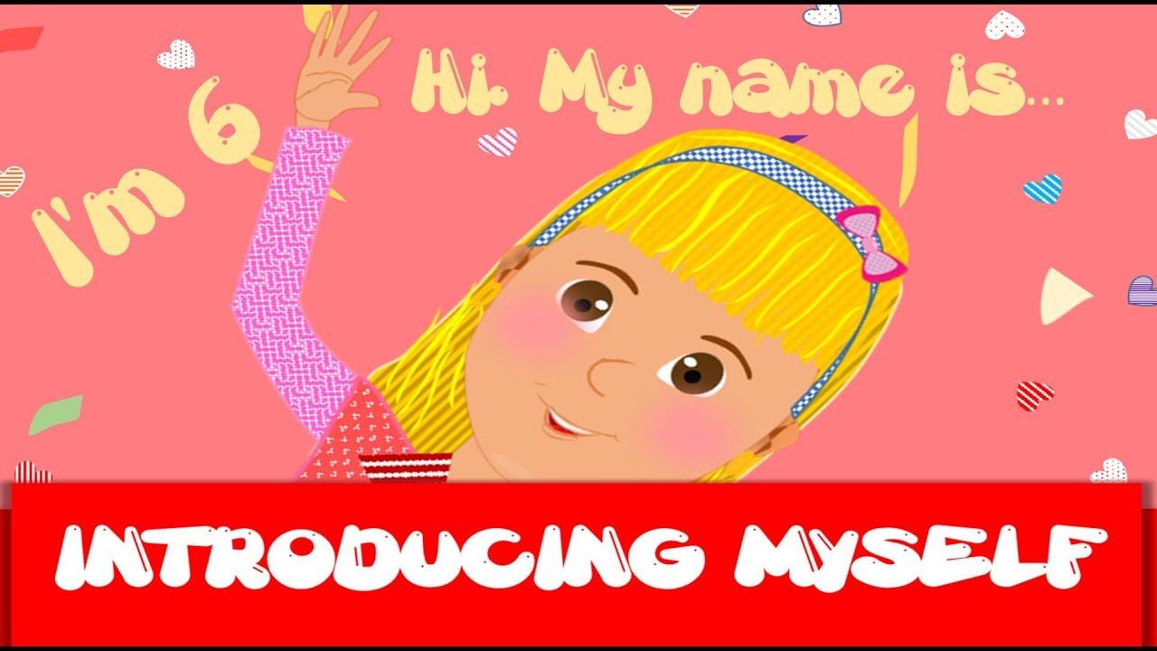 Presentarse en inglés- How to Introduce Yourself-Learn English-Talk About Yourself- English for kids