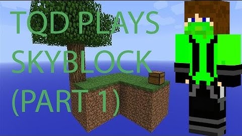 TQD plays tekkit skyblock (part 1)