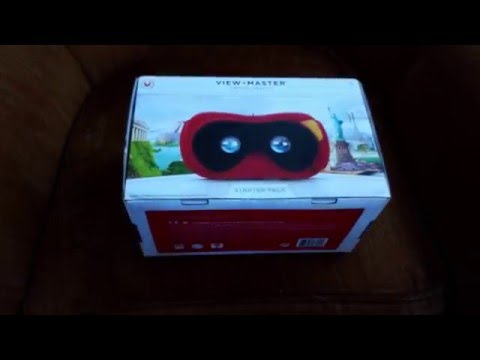 Mattel View Master Unboxing