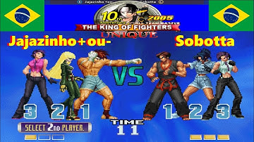 The King of Fighters: 10th Anniversary 2005 Unique - Jajazinho VS Sobotta FT3