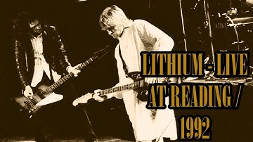 Nirvana - Lithium (Live at Reading / 1992) Cover