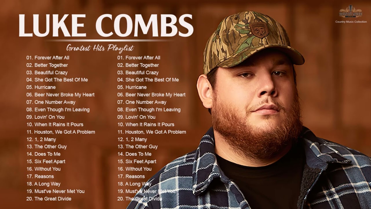 LukeCombs Greatest Hits Full Album - Best Songs Of LukeCombs Playlist ...