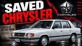 The Car That Saved Chrysler From Bankruptcy