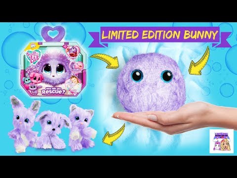 fluffy bath water plush pet blind bag ball