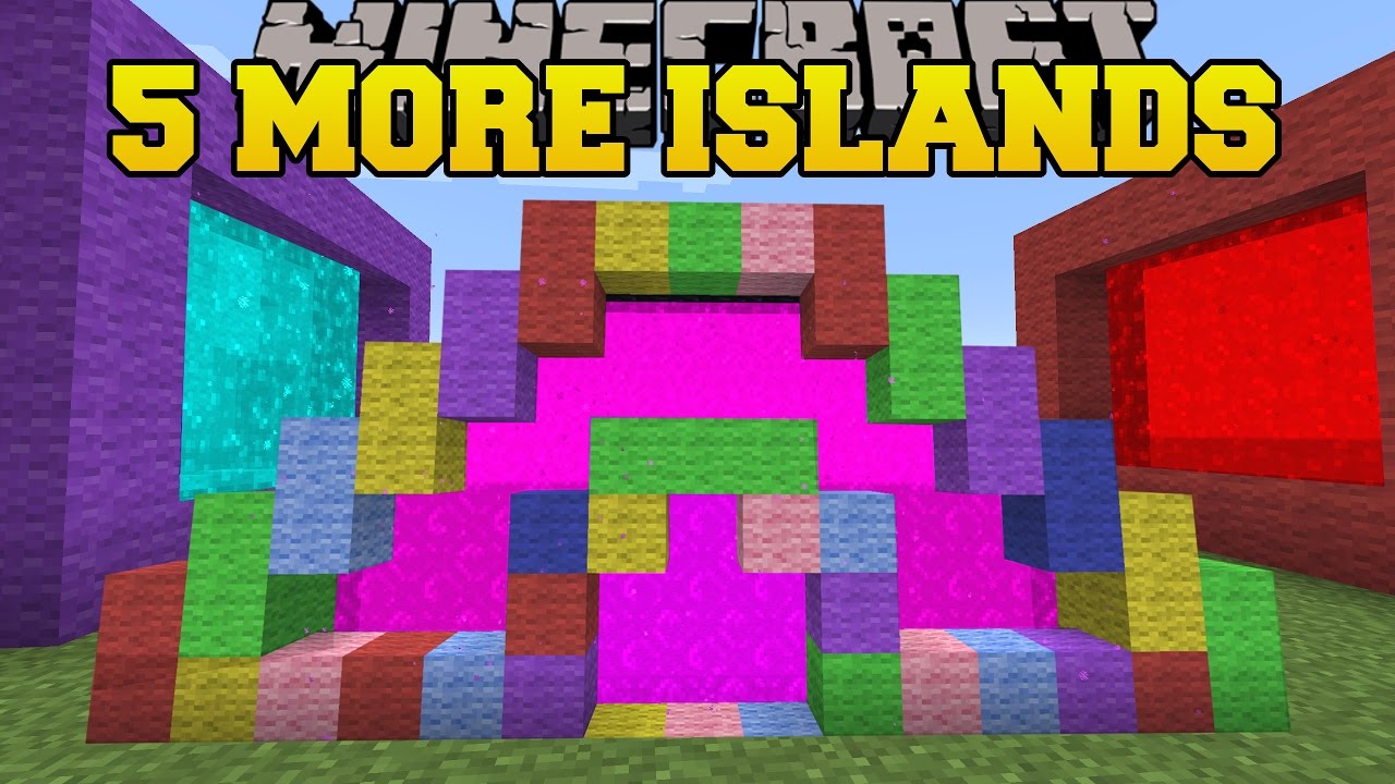 Minecraft 5 More Islands The 8 Custom Map 2 You