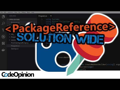 NuGet PackageReference Versions SOLUTION Wide