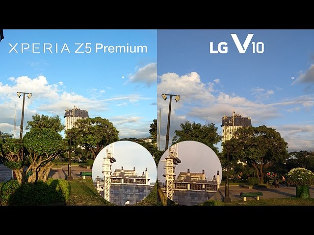 LG V10 and Sony Xperia Z5 Premium - Comparison