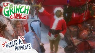 The Grinch Saves Christmas🎅 | Dr Seuss How The Grinch Stole Christmas | Movie Moments | Mega Moments