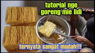 RESEP MIE LIDI GORENG SIMPLE DAN ENAK