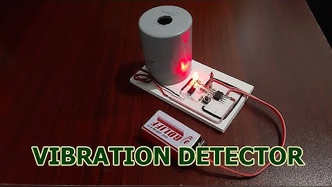 How to Make Vibration Sensor || Vibration Detector