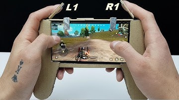 How to make PUBG gaming controller for mobile (L1 and R1)