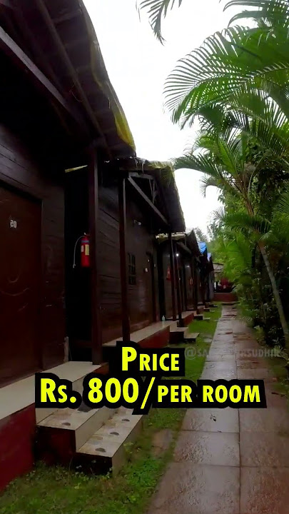 Rs. 800/-  Best Resort in Arambol Goa . Mermaid Resort AC ROOM Rs. 800/ROOM