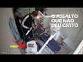 Vídeo: PM em cadeira de dentista percebe assalto a clínica e reage contra dois criminosos