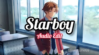 Starboy - The Weeknd ( Edit Audio )