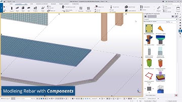 Tekla Structures: Placing and Quantifying Basic Reinforcement