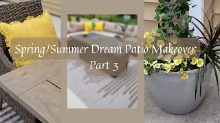 2023 Spring Summer Patio Makeover | Part 3 | Complete Nighttime Tour