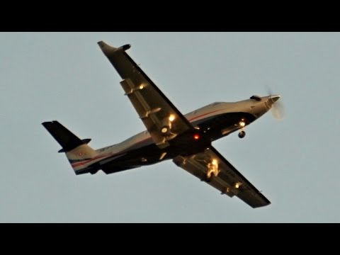 [FullHD] Go around ! Fly7 Pilatus PC-12 at Geneva/GVA/LSGG - YouTube