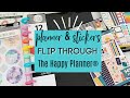 Flip Through Friday | Back to School Happy Planner Release | Big Teacher Planner And Sticker Books