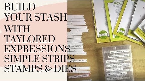 Sentiment Tips With These Versatile Strips