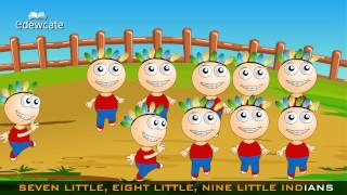 Edewcate English Rhymes - Ten Little Indians
